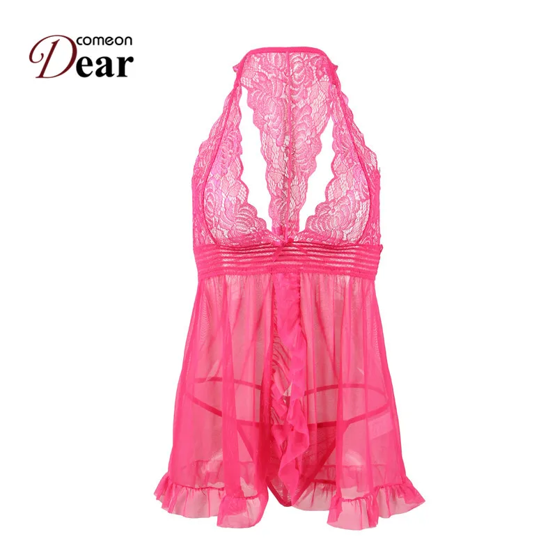 Comeondear Sexi/Детское платье кукла с Т образным вырезом сзади короткая ночная