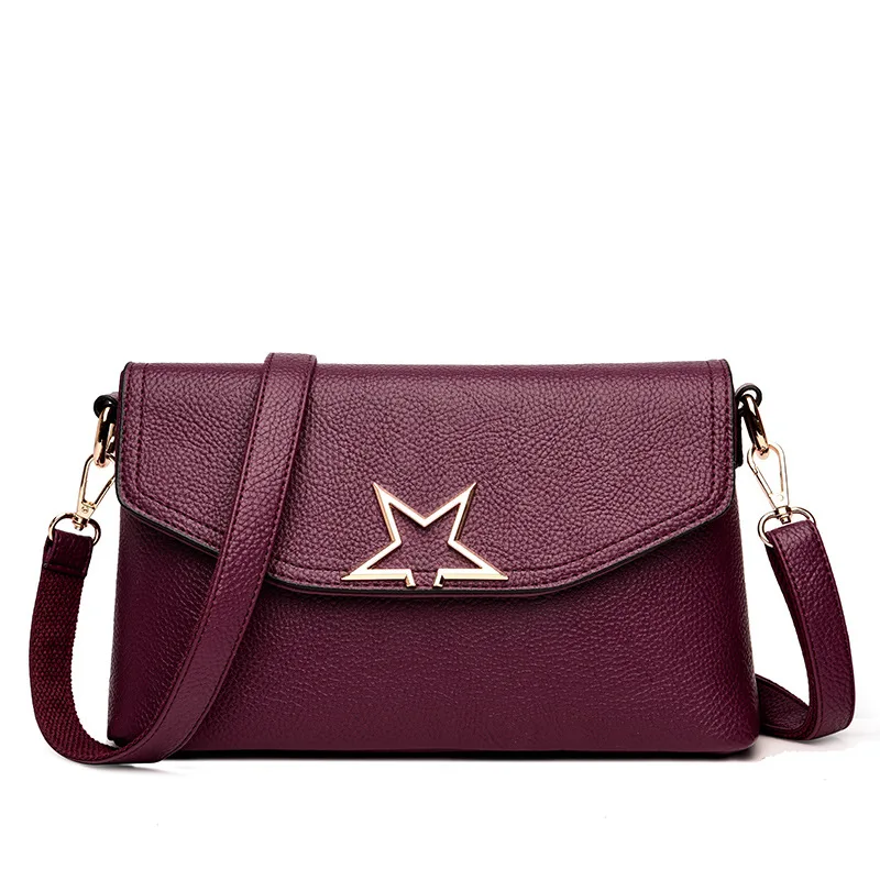 

Chu JJ Hot Sale Genuine Leather Women's Handbags Shoulder Bags Ladies Fashion Flap Women Messenger Bags Bolsas Feminina