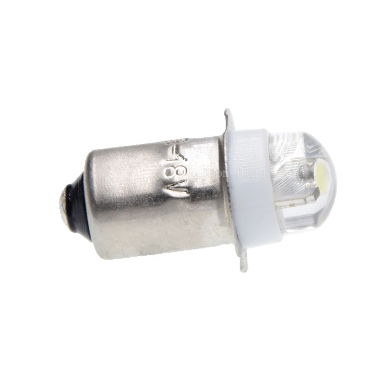 10 шт. 6000k белый 3 V-18 V положительный земля реальная цепь PR2 P13.5S 0,5 W светодиодный обновленная лампа для фонарь фонарик велосипед Рабочая лампа