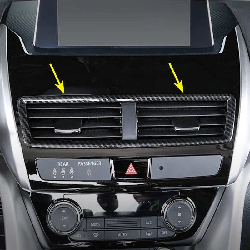 Dashboard Central Air Vent Surrounds For Mitsubishi Eclipse Cross 2018