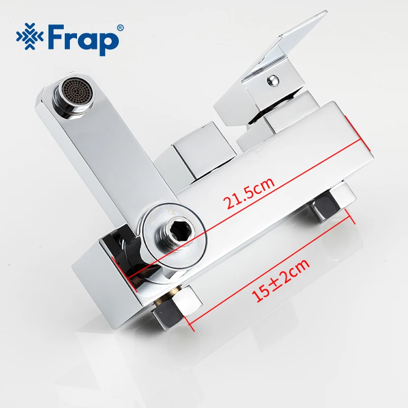 Frap Shower Faucet 3 Functions Shower Mixer Wall