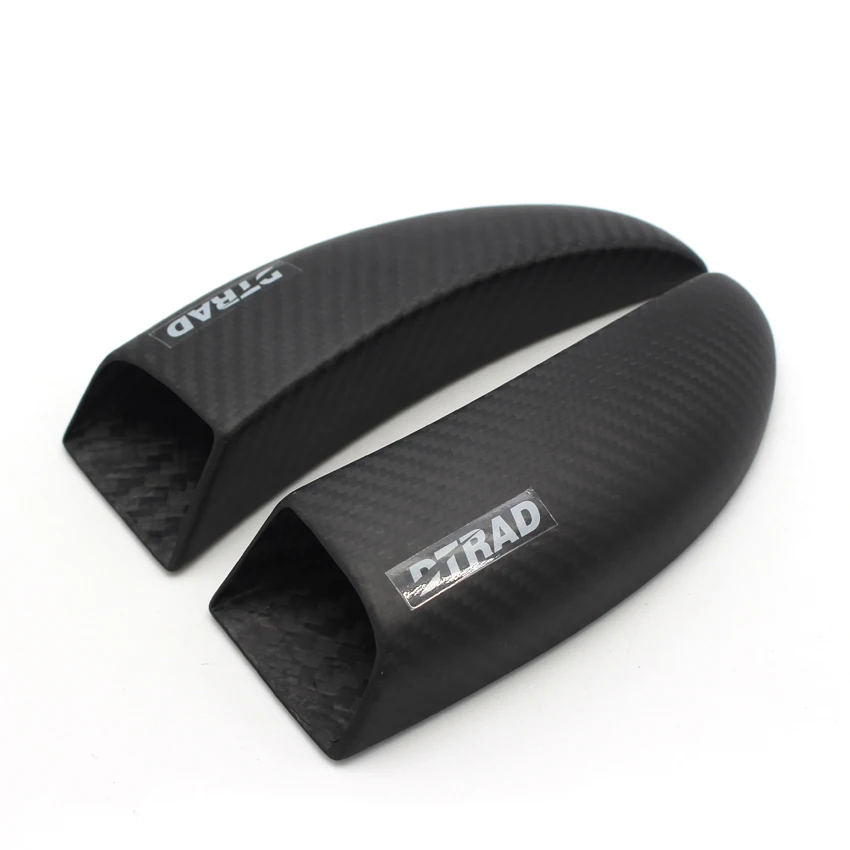 Carbon Air Ducts Brake For KAWASAKI ZX6R 636 03-19 ZX-12R 04-06 ZZR1100 ZX11 Cooling + Mounting kit