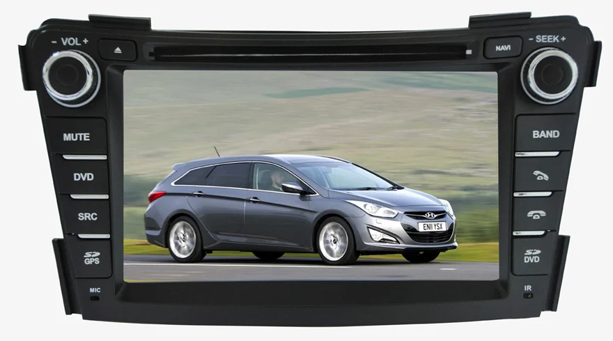 Sale Android 7.1 Car Radio Video Player for Hyundai I40 DVD GPS 7