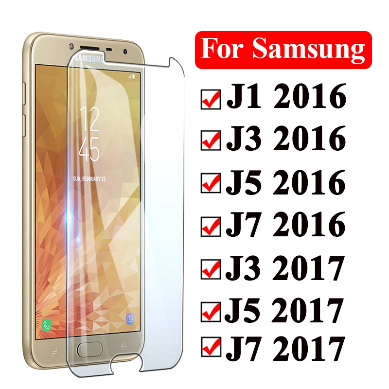 Стекло для samsung galaxy j5 закаленное j3 защита экрана j7 j1 защитный samsun galax j 1 3 5 7 samsyng sam 7j чехол