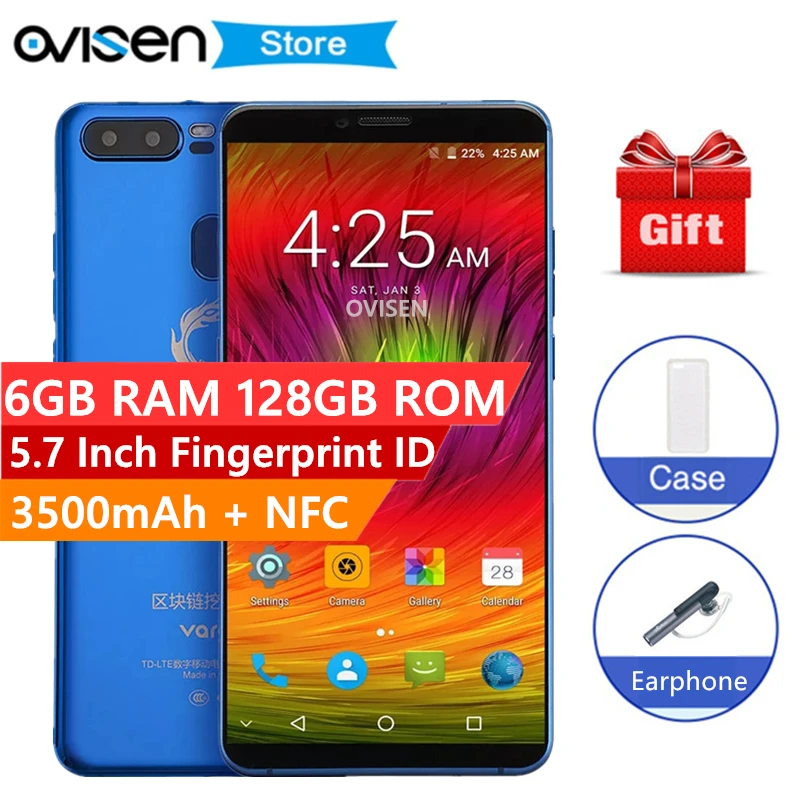 Оригинальный Варго ZHUOYUE 3 VX3 4G смартфон 6 ГБ Оперативная память 128 GB Встроенная