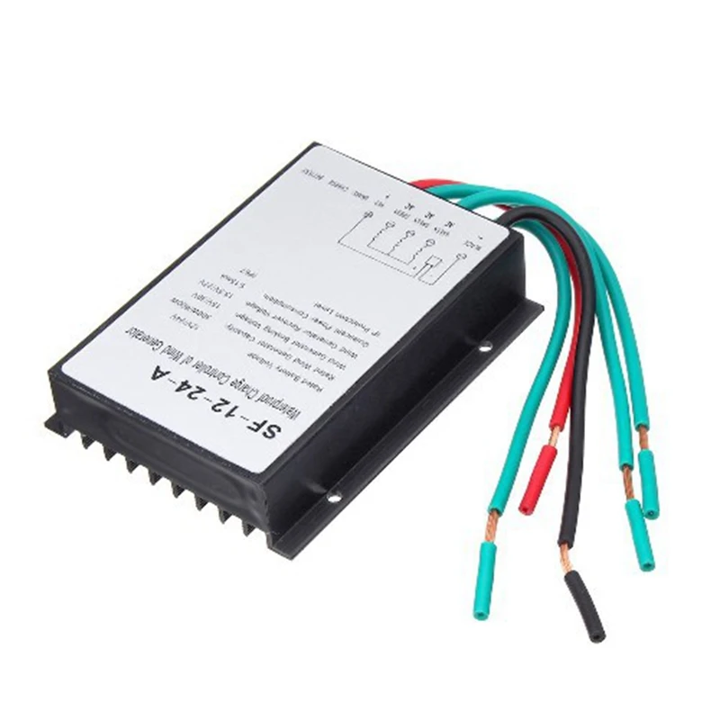 

Dc 12V 24V 100W-500W Wind Turbine Generator Battery Charge Controller Regulator