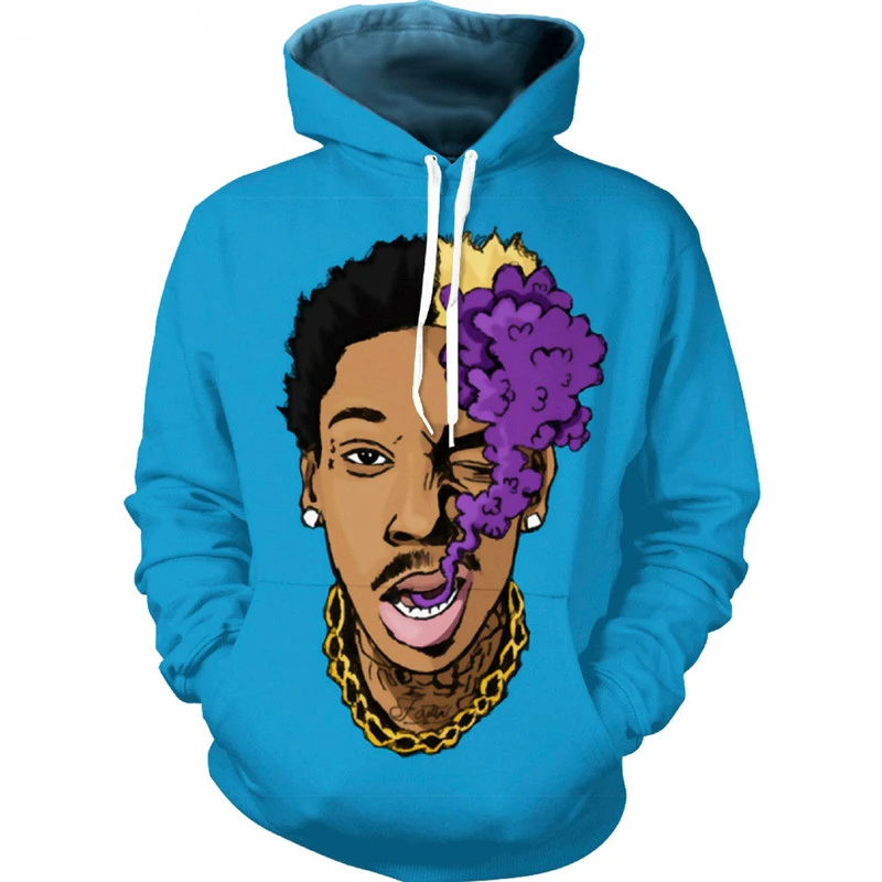 Для мужчин/Для женщин Swag Wiz Толстовки кофты 3D печати с капюшоном Топы