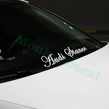 

XGS DECAL Car styling hellaflush ad stance 57cm x 11cm vinyl reflective waterproof stickers for car windshield