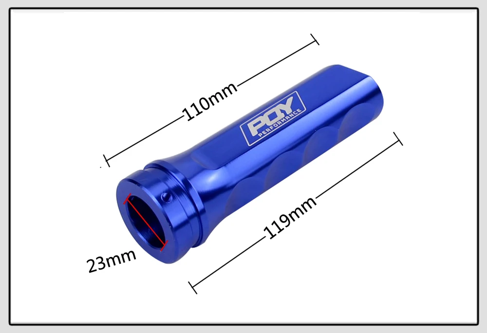 WLR RACING-Универсальный Автомобильный Алюминиевый ручной тормоз рукав ручной тормоз ручка ручной протектор крышка с PQY наклейка WLR-HBC11