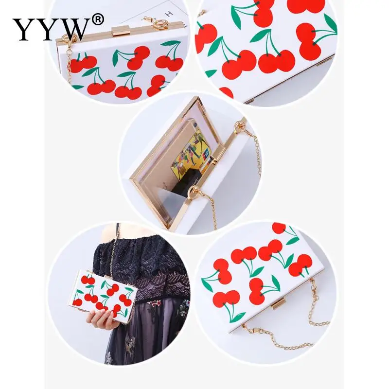 Клатч из ПВХ с твердой поверхностью готические сумки слинги на цепочке через