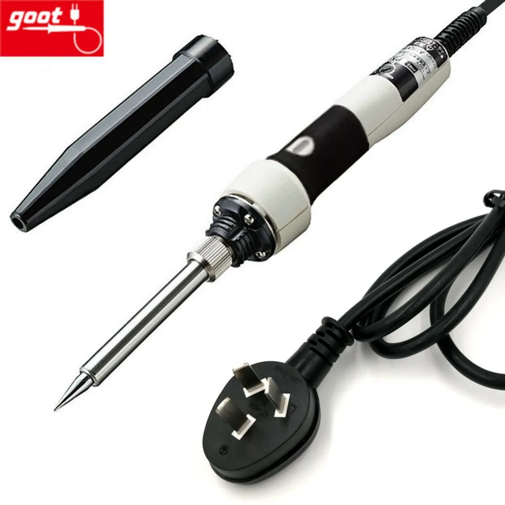 Japan GOOT PX-201 Wide-range Soldering Iron with Temperature 250-450 Degrees Celsius Adjuster 70W 220V Input Ceramic Heater planet ip30 ipv6 ipv4 l2 8 port 10 100 1000t 802 3at poe 2 port 1g 2 5g sfp wall mount managed switch with lcd touch screen 20 70 degrees c du