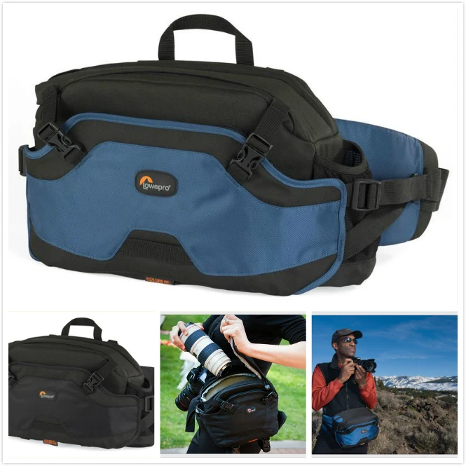 Lowepro Inverse 200 AW Waist pack Camera tripod Beltpack lens Case Bag For Canon 50D Nikon D300
