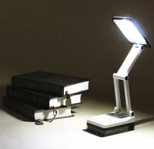 

17 LED Desk Lamp Table Light Rechargeable Folding Eye Protection LED Foldable Study Reading Light Desk Lamp Adjustable 2 Modes