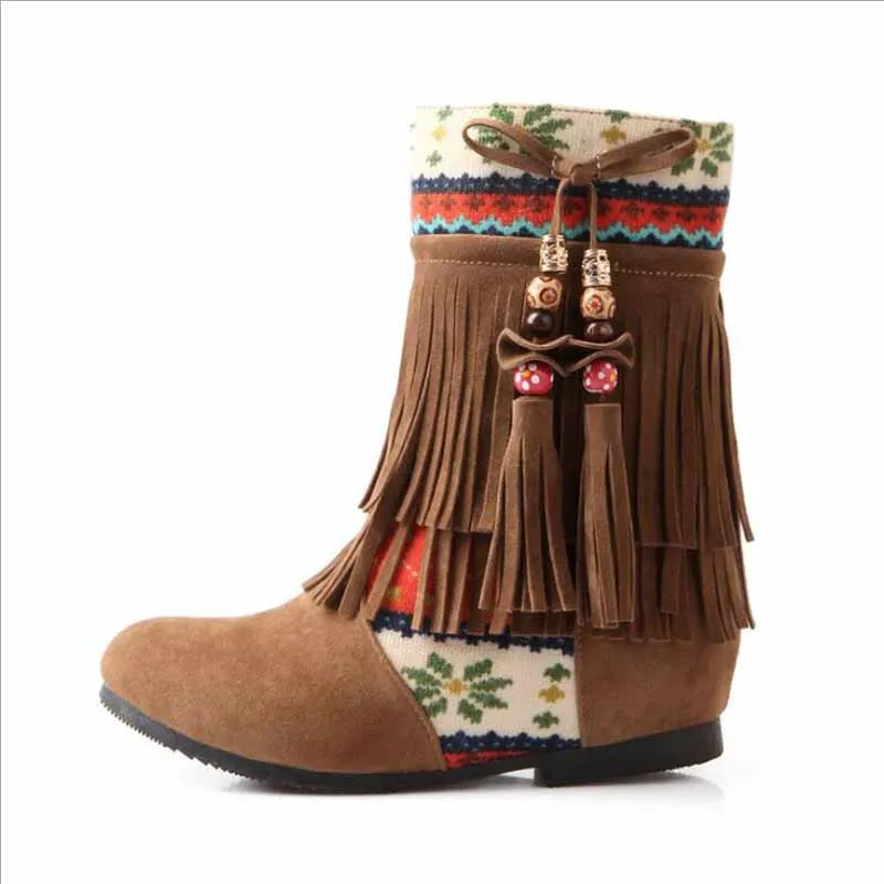 

Winter Women Boots Mid-Calf Down Boots Girls Winter Shoes Woman Plush Insole Botas Female Waterproof Ladies Snow Boots