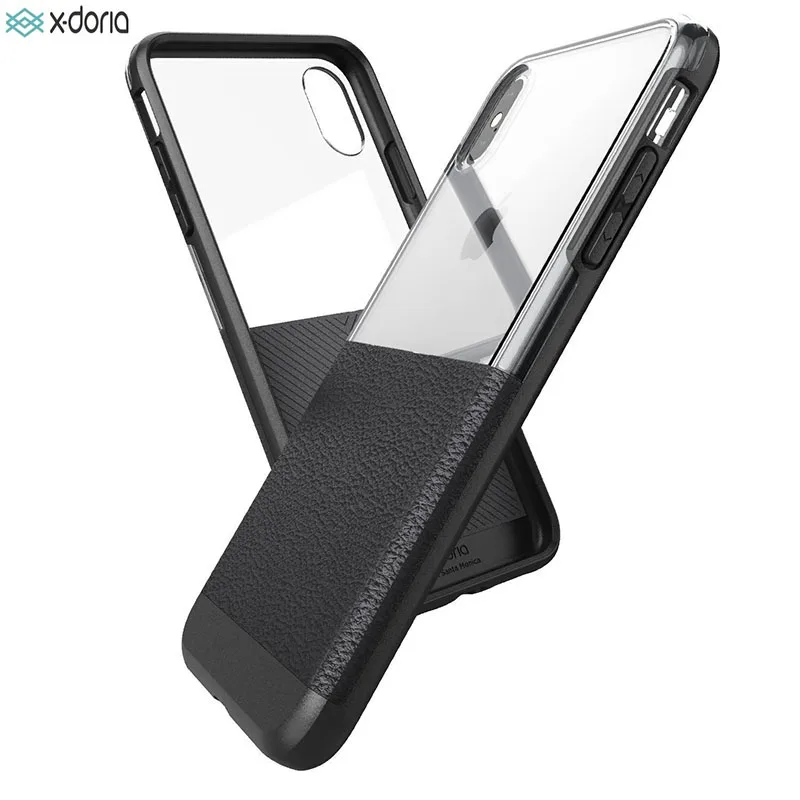 X-Doria Dash Series чехол для телефона для iPhone X XR XS Max чехол из искусственной кожи для iPhone X XR XS Max защитная задняя крышка