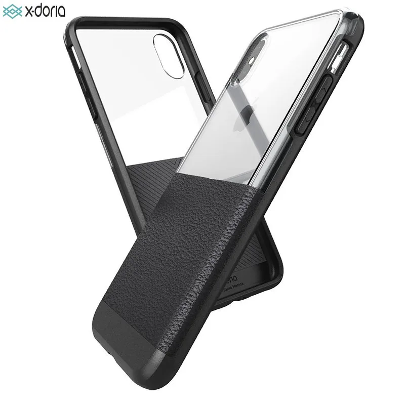 Чехол для телефона X-Doria Dash Series iPhone X XR XS Max чехол из искусственной кожи защитная