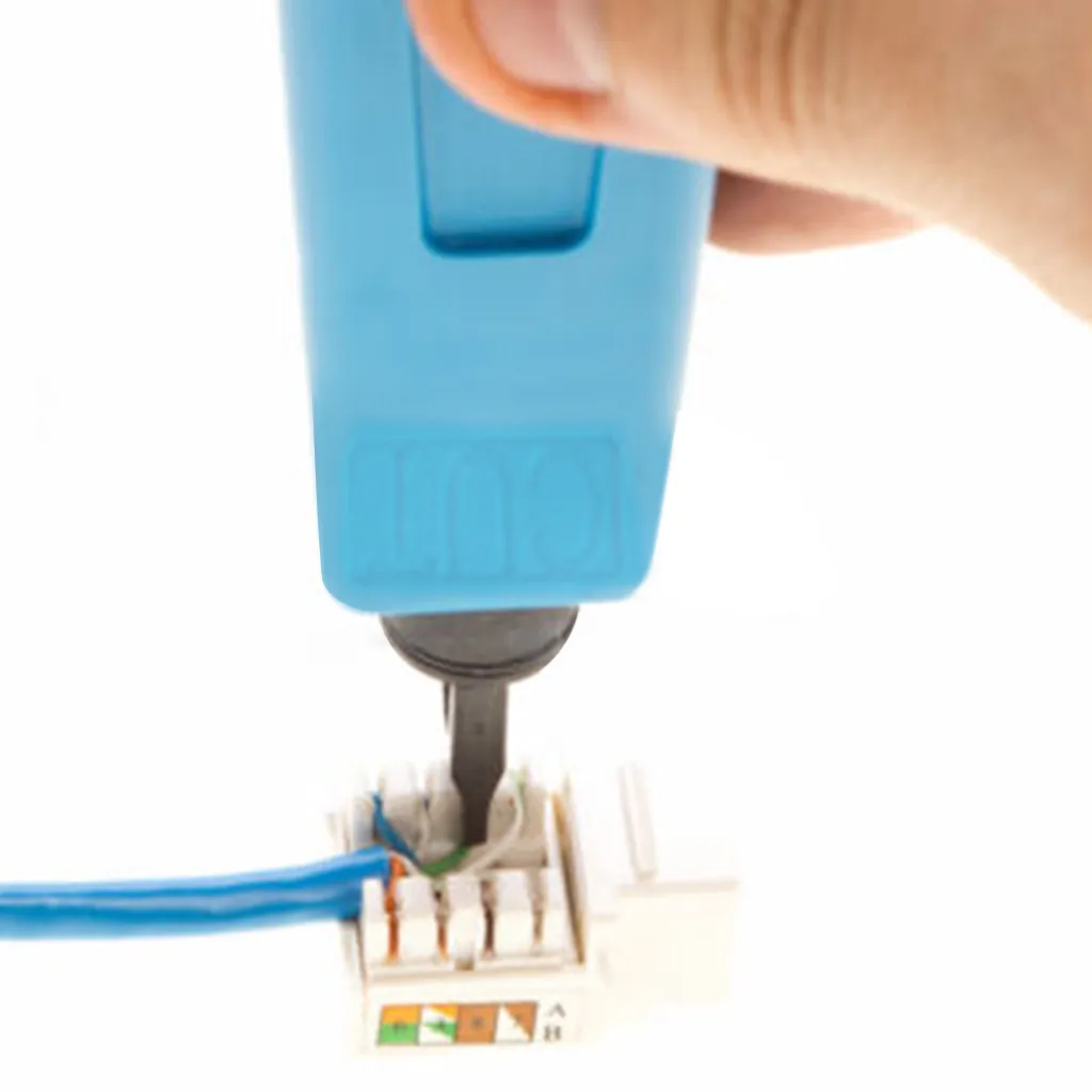 

wire cable cat5e cat6 RJ45 Telephone Impact Terminal Insertion Tools Impact punch down tool 110 / 66 Blades network8.89