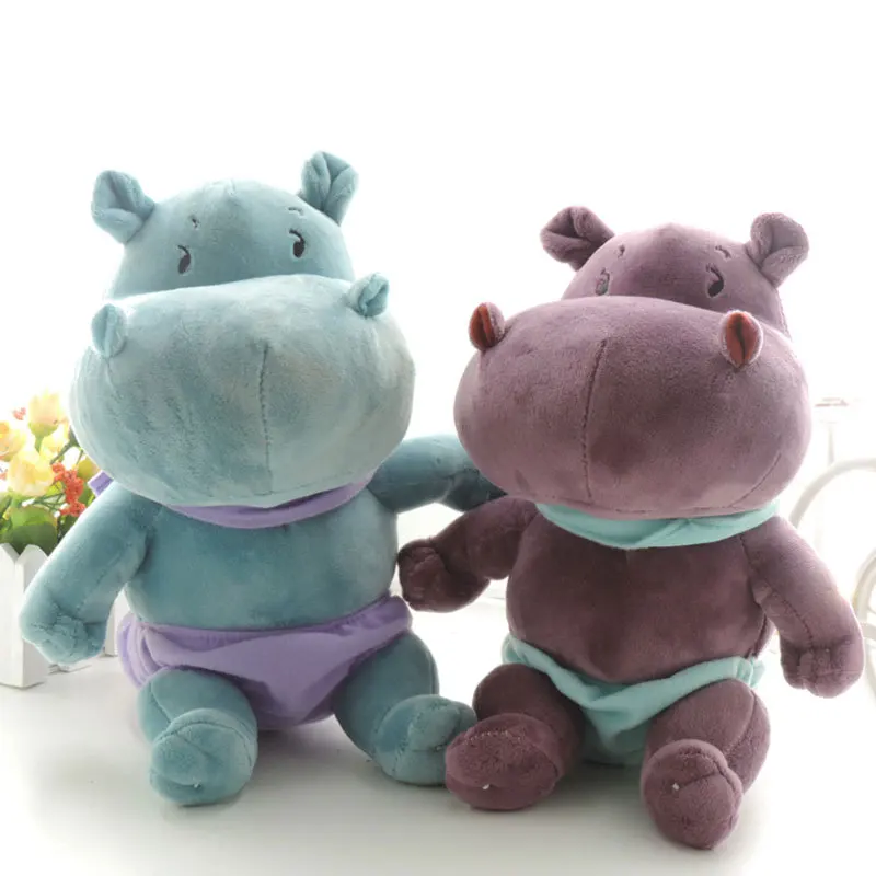 Buy (A pair) 25cm Cute Hippos Dolls Small Stuffed