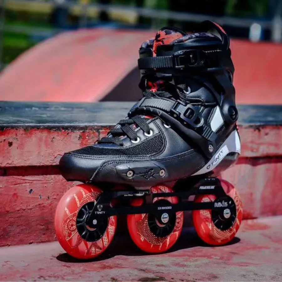 2019 Powerslide الأصلي تاو الثالوث 3*90 مللي متر الكربون الألياف سرعة حذاء تزلج بعجلات الأسطوانة الكبار أحذية التزلج شحن التزلج Patines 2019 Powerslide الأصلي تاو الثالوث 3*90 مللي متر الكربون الألياف سرعة حذاء تزلج بعجلات الأسطوانة الكبار أحذية التزلج شحن التزلج Patines