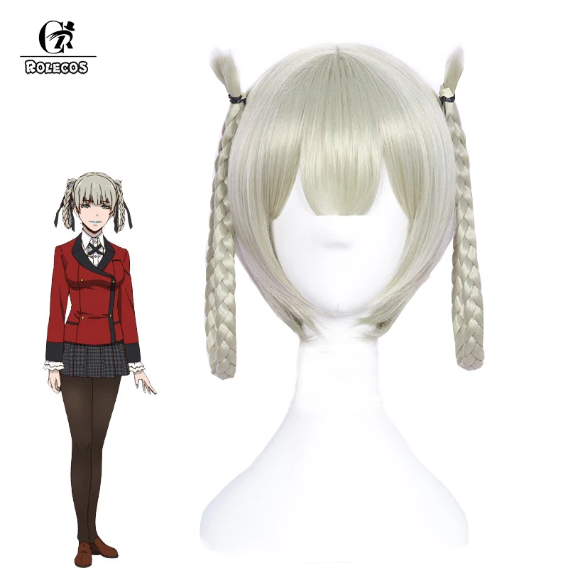 Головной убор для косплея ROLECOS из японского аниме Kakegurui синтетический головной