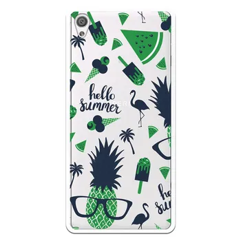 

Hello Summer Blue WP007 costume drawing stand case for Sony Xperia XA