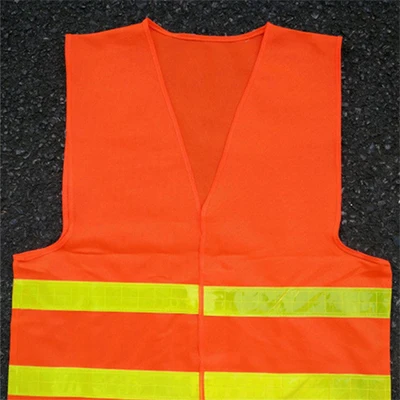 POSSBAY светоотражающий жилет для занятий спортом, будь то Велосипедный спорт или бег Предупреждение жилет безопасности рабочая одежда обеспечивает высокую видимость дневной и ночной режимы - Цвет: Оранжевый