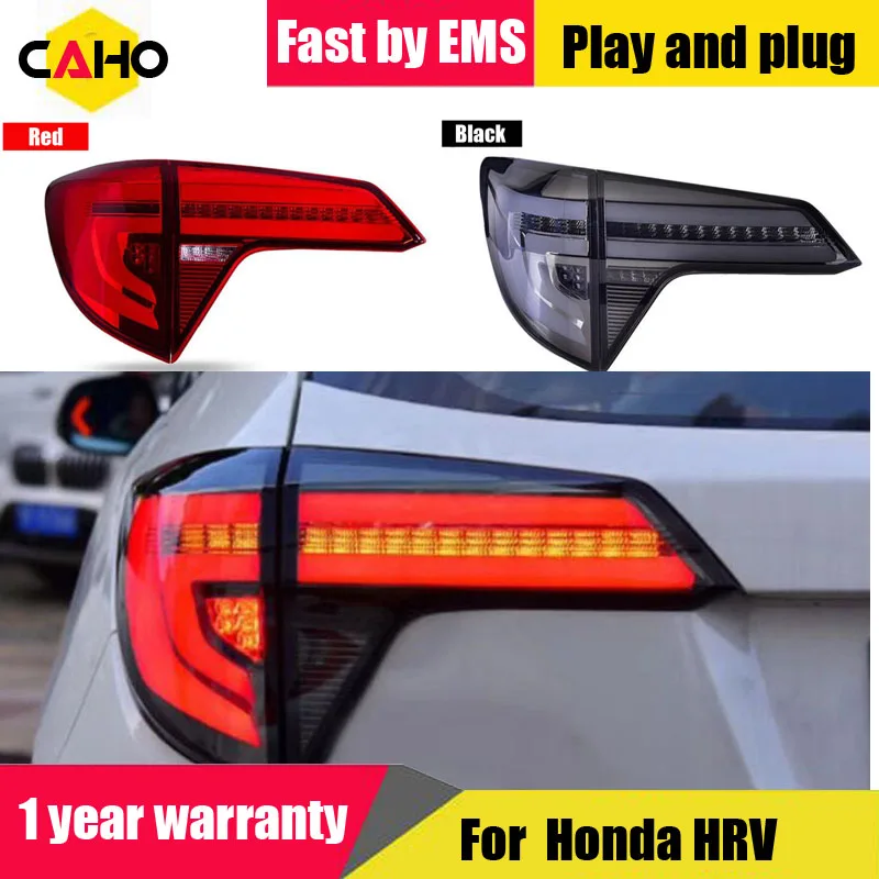 

Car Styling Dynamic Turn Signal Tail Lights For Honda HRV HR-V 2015 2016 Taillight LED Tail Light Rear Lamp Drive+Brake+Signal