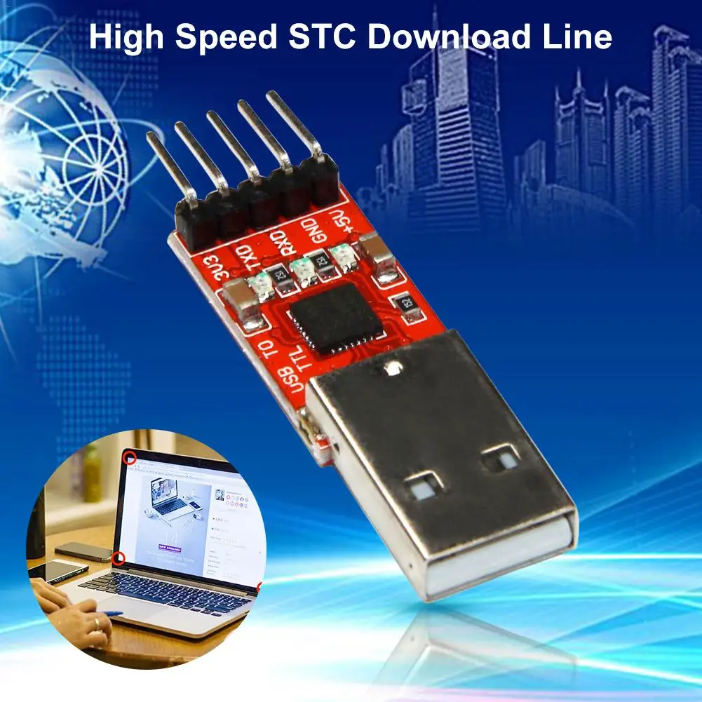 

High Speed STC Download Line CP2102 USB to TTL / Hard Disk Brush Line Ultra PL2303 Uart serial Port