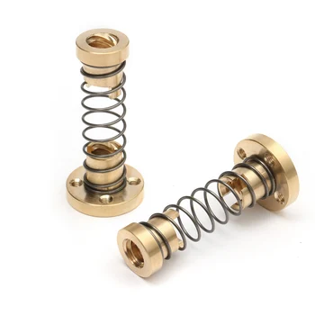 

T8 Anti-Backlash Spring Loaded Nut For 2mm / 8mm Threaded Rod Lead Screws 3D Printer Parts New