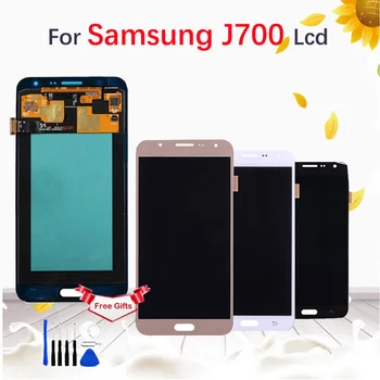

For SAMSUNG Galaxy J7 2015 J700 J700F J700M J700H LCD Display Touch Screen Digitizer Assembly Black White Gold