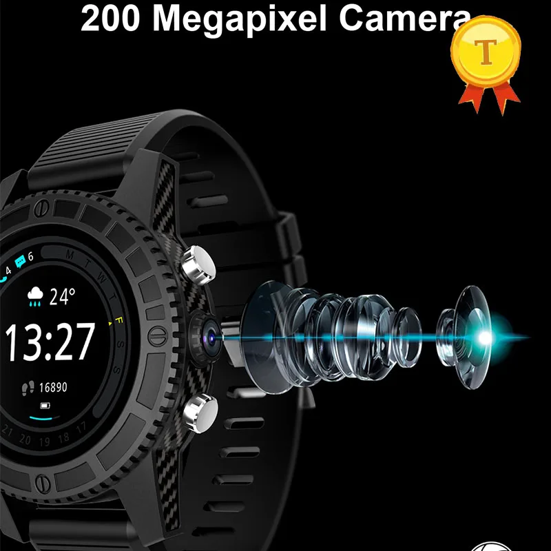 best MTK6737 Quad Core Android 7.0 4G smart watch 1GB16GB SmartWatch Phone support Heart Rate Sim Card camera gps for iphone 7