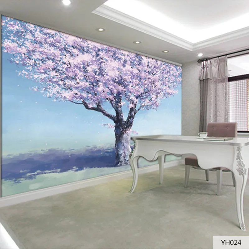 

Custom DIY Fabric & Textile Wallcoverings For Walls Wall Mural Velvet cotton and line Washable For Living Room Home decor 2017