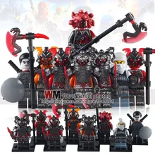 WM строительные блоки 10 лотов PG1009-1016 Ниндзя Блок Вэй Снейк Vermin Sensei Wu NEURO Набор Модель Кирпичи Игрушки PG8055