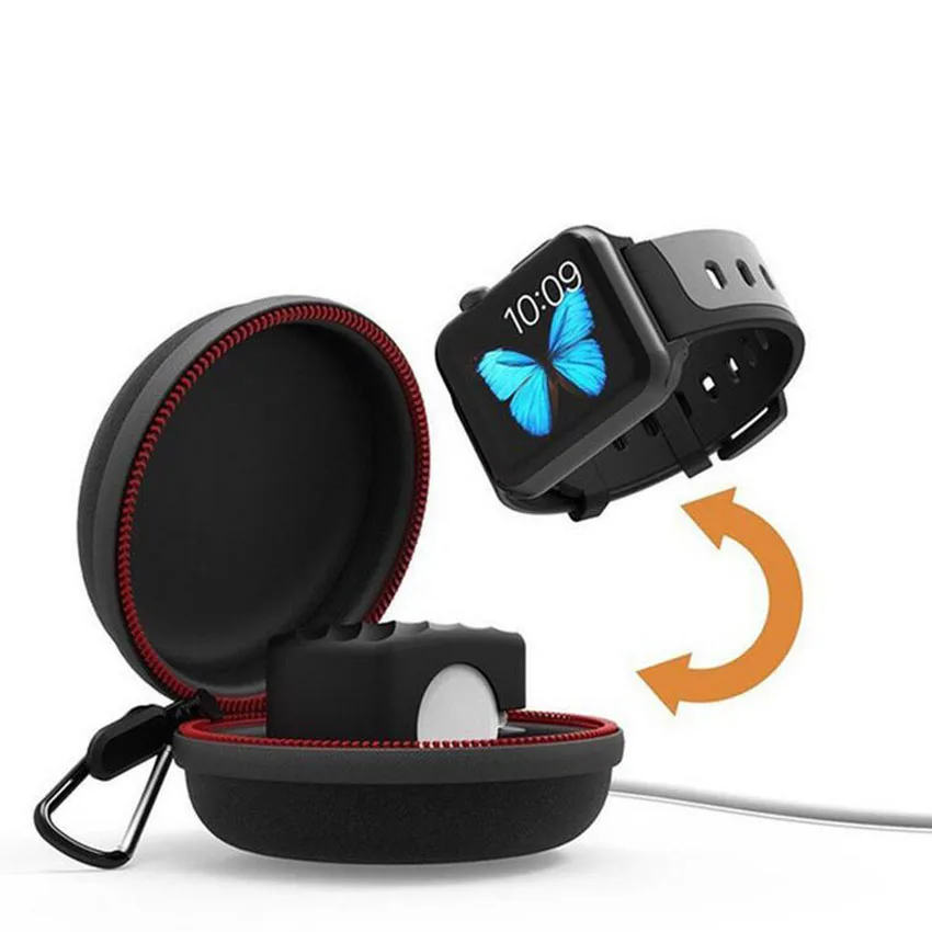 Силиконовые зарядки стенд держатель док-станция для Apple Watch серии 1/2/3/4, 42 мм, 38 мм, версия Зарядное устройство кабель для наручных часов iWatch