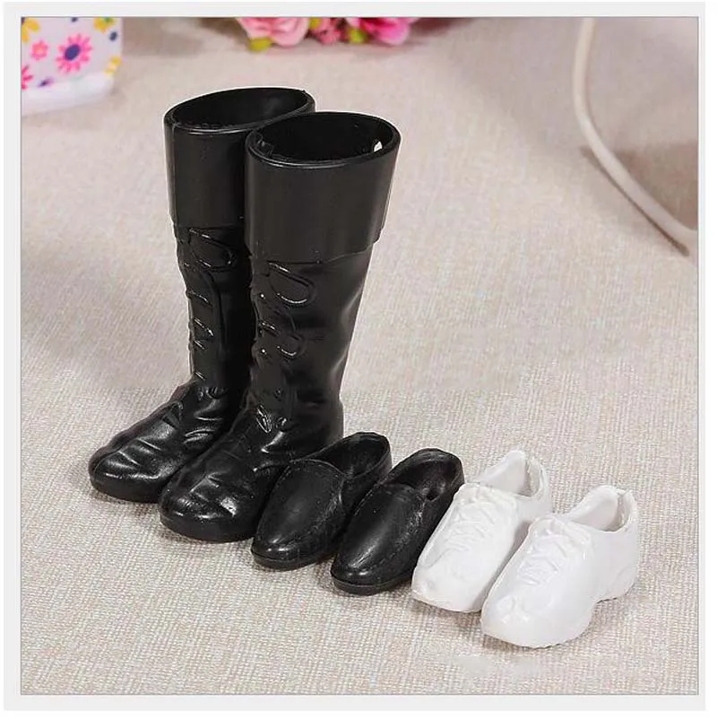 3Pairs/Lot Hot Dolls Accessories Fashion Doll Shoes For Ken Dolldoll