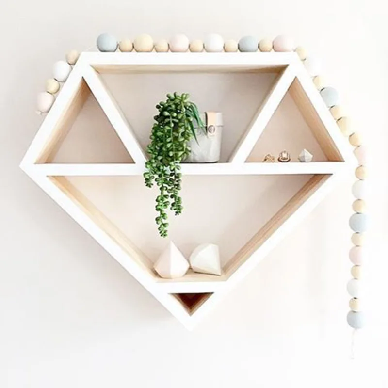 Wooden craft shelves Clearance