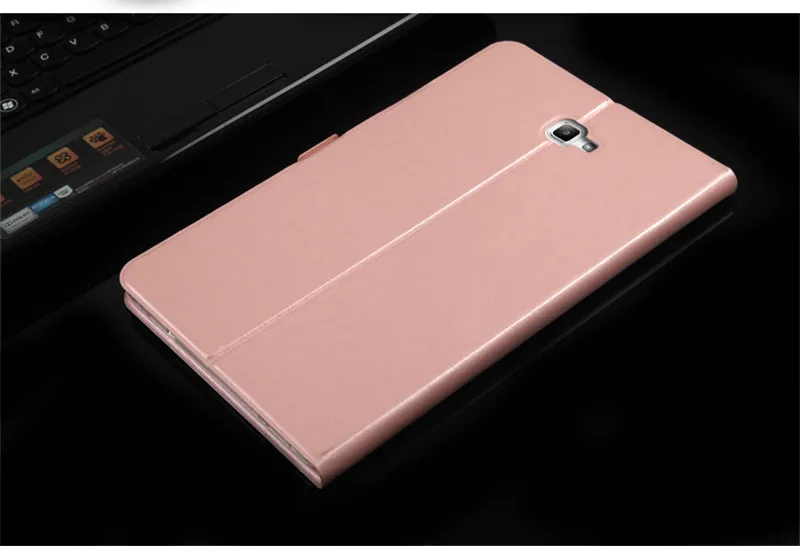 Ультратонкий чехол для Samsung Galaxy Tab A 10 1 2016 T585 T580 умный из искусственной кожи мягкий