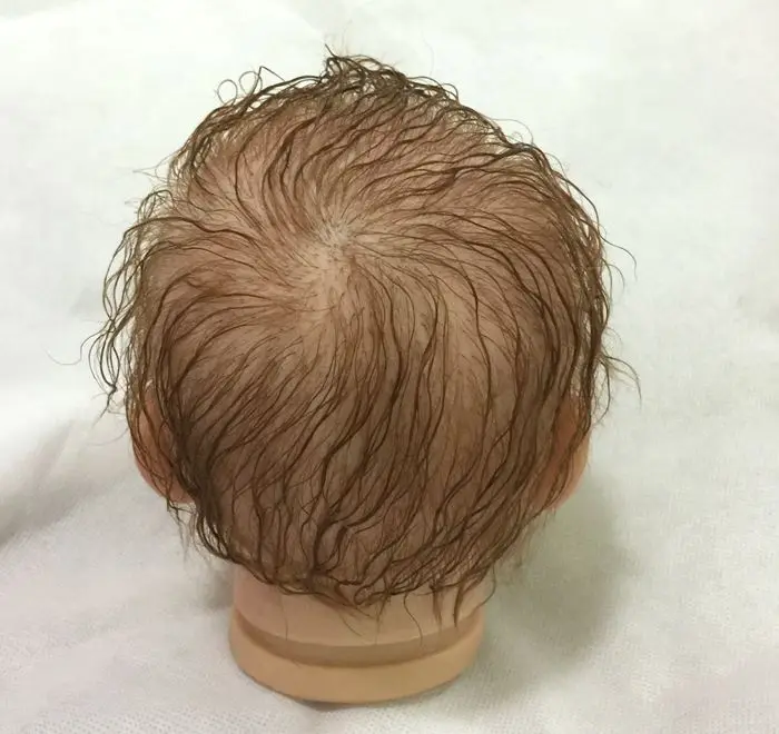 painted and rooted reborn kits