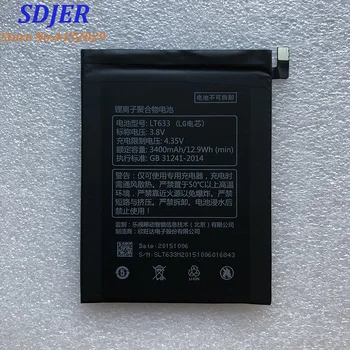 

100% Original LT633 High Quality 3400mAh Battery For Letv Le 1 Max X900 Le One Max X900 Battery