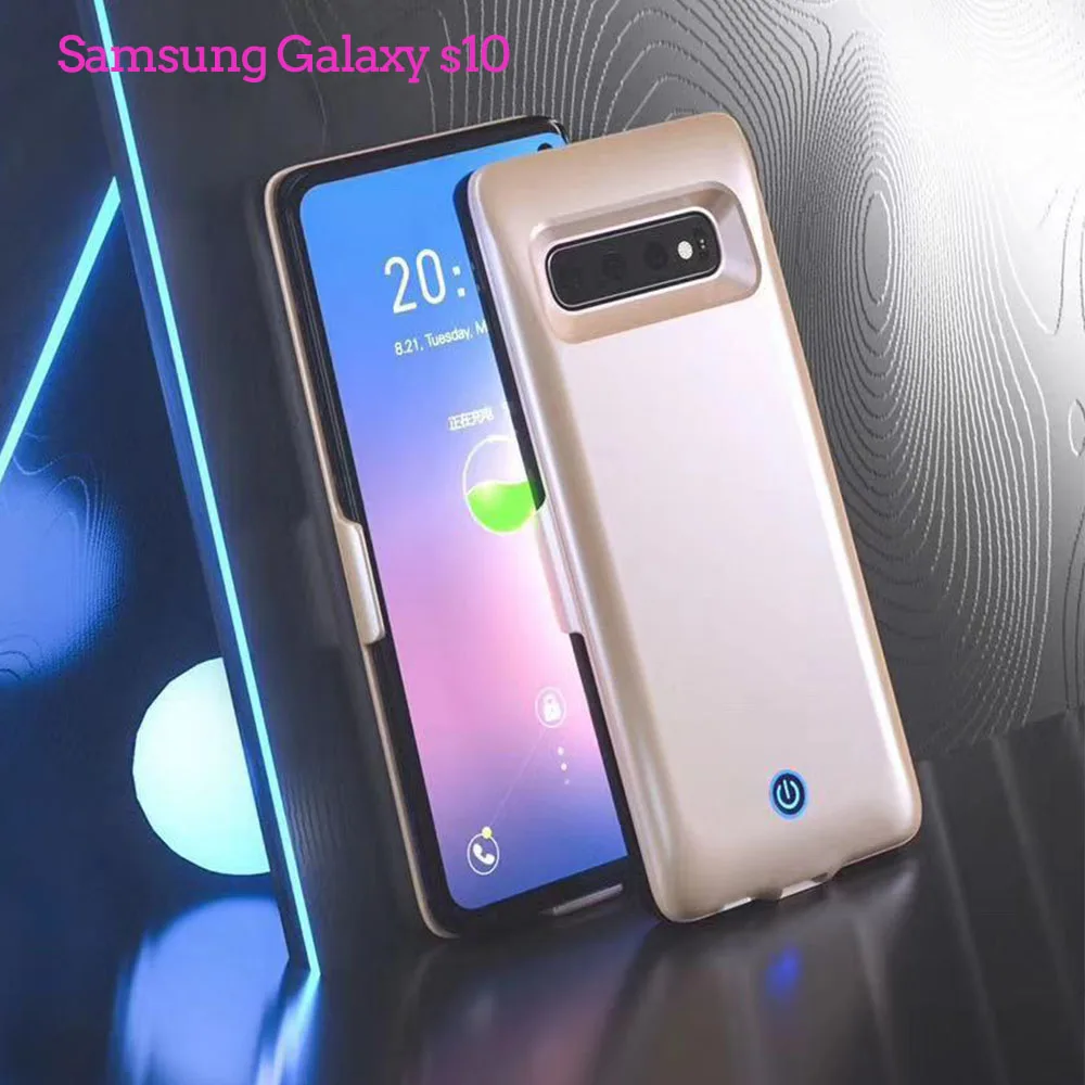 Чехол для зарядного устройства JINXINGCHENG для samsung Galaxy S10e, 7000 мА/ч, быстрое зарядное устройство с зажимом для Galaxy S10+ 7000 мА/ч, чехол для аккумулятора - Цвет: for Galaxy s10