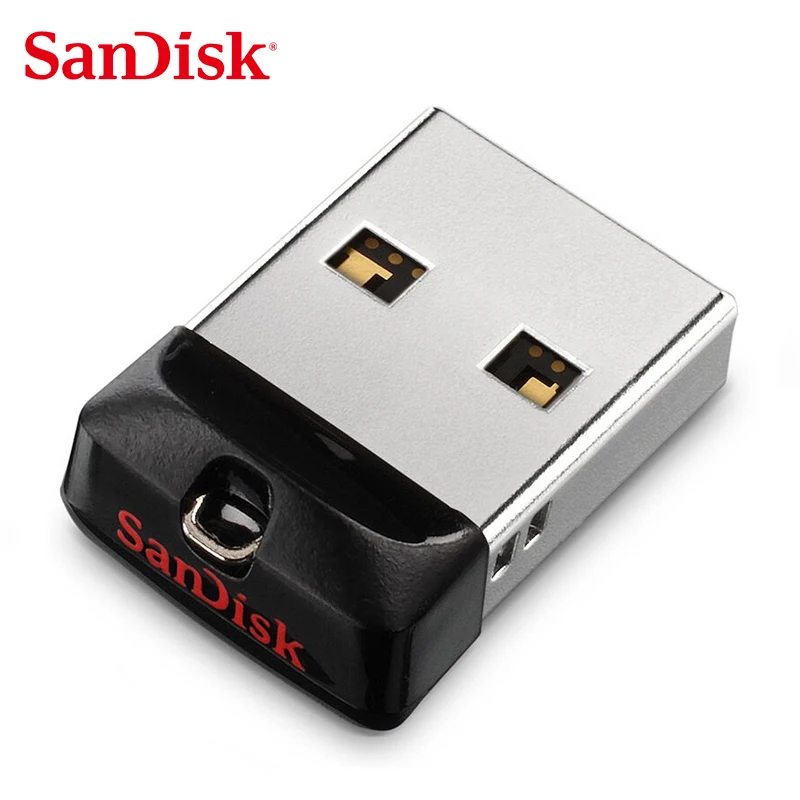 

SanDisk CRUZER FIT CZ33 USB Flash Drive 32GB 16GB 8GB mini Pen Drives USB 2.0 64GB PenDrives Support Official Verification