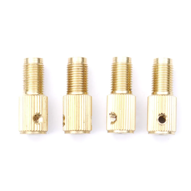 self-tightening Mini brass drill clamp chuck connecting Rod M8 - 2mm/2.3mm/3.17mm/5mm self-tightening Mini brass drill clamp chuck connecting Rod M8 - 2mm/2.3mm/3.17mm/5mm