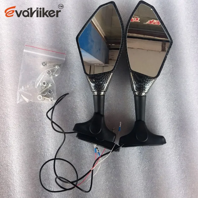 

RGV250 1988 1989 Motorcycle Rearview Mirror with turning light For SUZUKI RGV250 1990 1991 1992 1993 1994 VJ22 RGV VJ 22