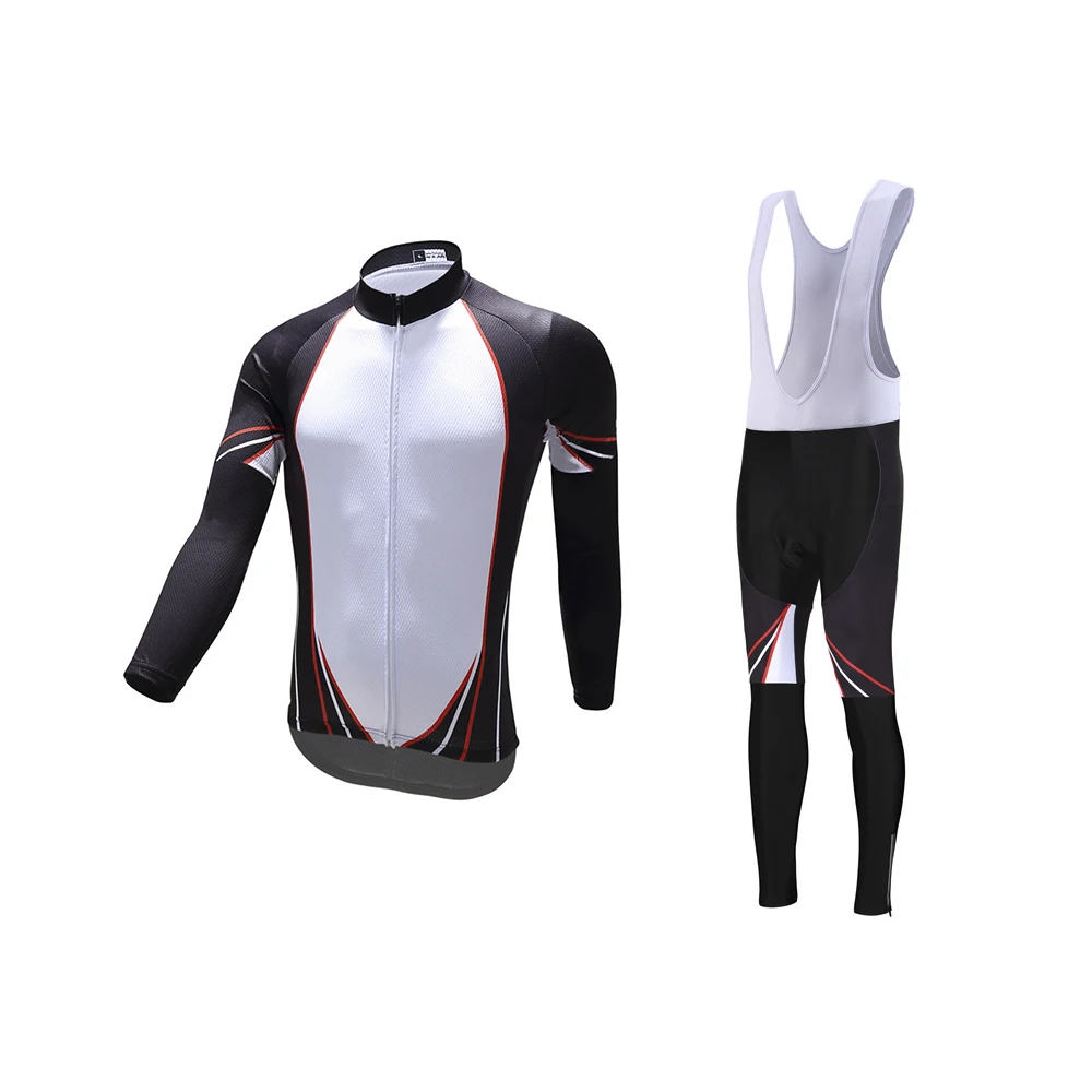 

Cycling Jersey Set Men MTB Maillot Ropa Ciclismo Long Sleeve Bike Clothing Quick Dry Bike Wear Sportwear with Gel Pad