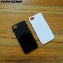 100 шт однотонные черные белые глянцевые пластиковые жесткие чехлы для телефонов для iphone XR X XS Max 5 5S SE 6 6s 7 8 Plus 1,3 мм Жесткая задняя крышка из ПК