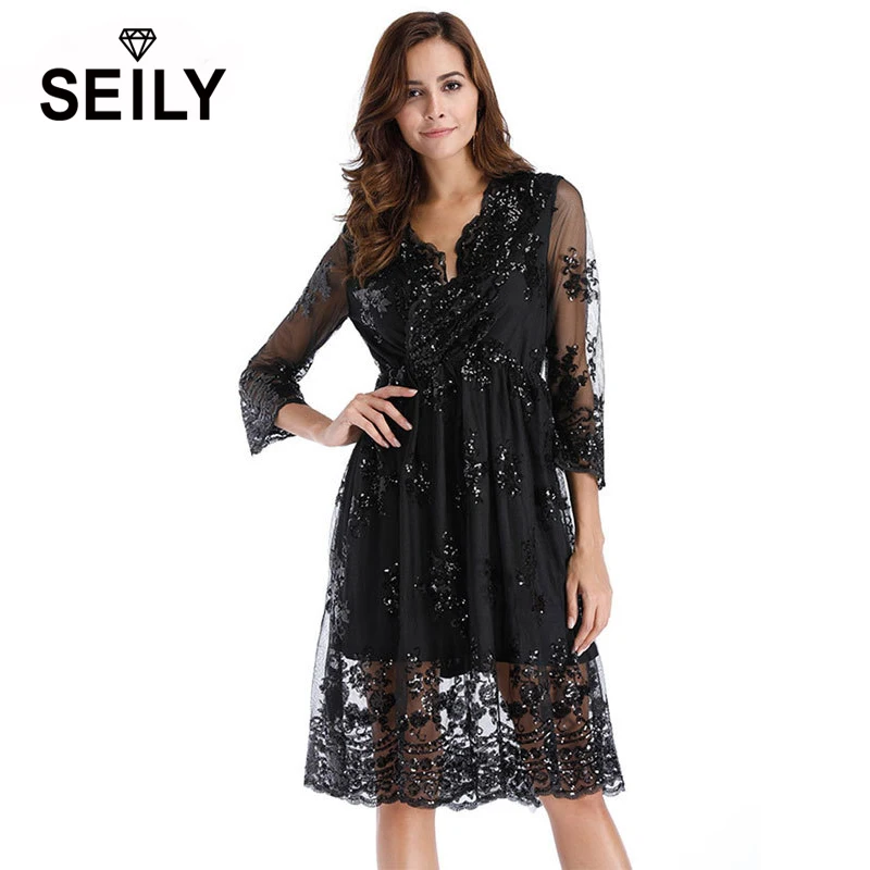Élégant Femmes Broderie Manches 3//4 Slim Fit A-ligne robe Jupe Outwear ethnique