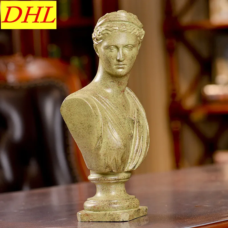 

Cute Venus Statue Figure Bust Gypsum Aphrodite Greek Mythology Home Decorations Collectible Colophony Crafts L2191