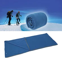 Ультра-светильник для кемпинга на открытом воздухе, портативный весенний и зимний теплый флисовый спальный мешок для путешествий, походный мешок