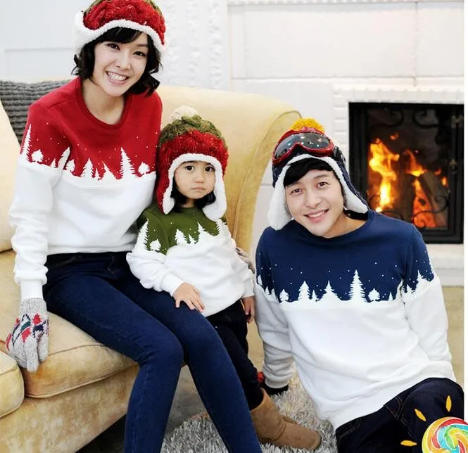 Семейная Рождественская одежда свитер для мамы и дочки, папы и сына Одинаковая одежда для семьи свитер для мамы и меня одежда для всей семьи