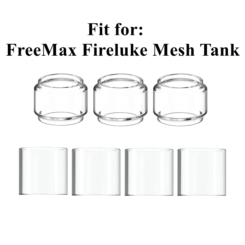 3 шт Упаковка замена лампа в форме пузыря Fatboy стеклянный бак подходит для Freemax fireluke сетчатый Бак Комплект стеклянный бак расширенное стекло